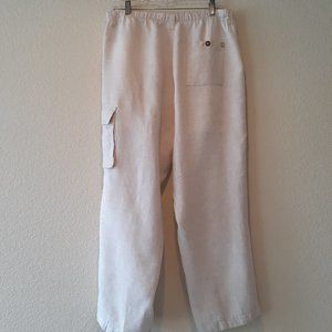 Tommy Bahama Tan Linen Pants
